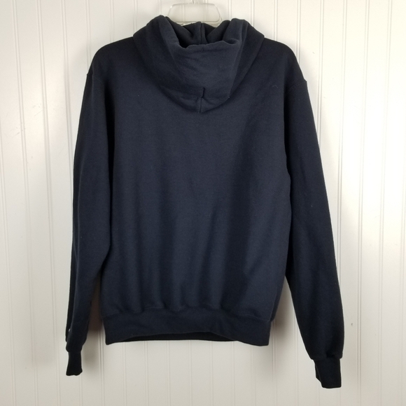 West Virginia University Hoodie Sweatshirt Pull Over Graphic Pockets Heavy Blend - Picture 3 of 7